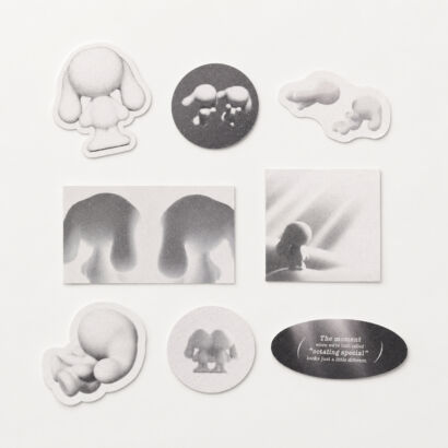 awareness glitter sticker set